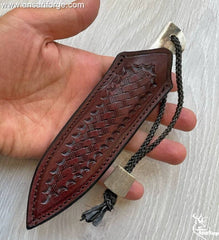 Custom Handmade High Carbon 1075 Steel Bush Craft / EDC Knife