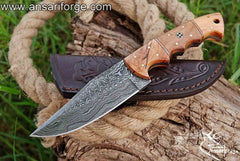 Damascus knife