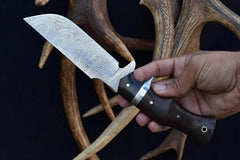 Best Damascus Knife Made Of Damascus Steel and Exotic Handle -Hunting Knife With Sheath