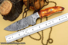 Damascus steel handmade Hunting knife /skinner knife