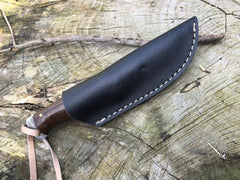 Damascus steel skinner knife hunting knife