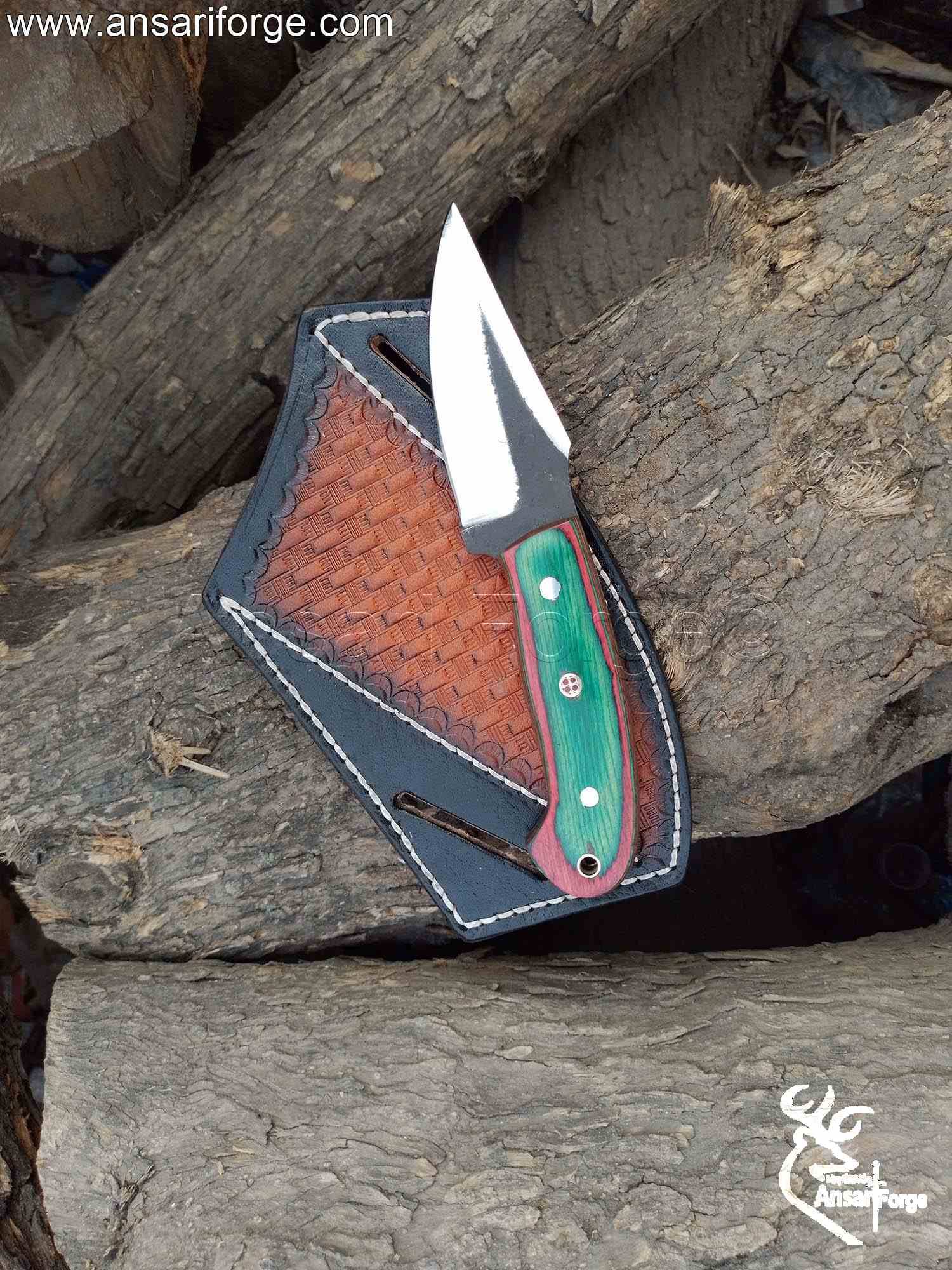Best EDC Fixed Blade Knife With Cross Draw Sheath.