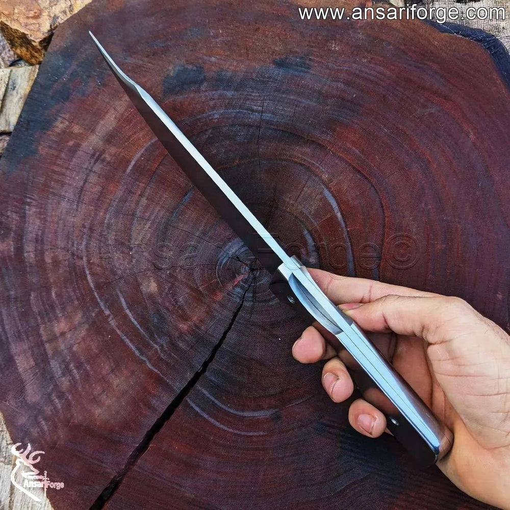 Full tang Dexter Morgan Knife with 304 stainless steel handle.