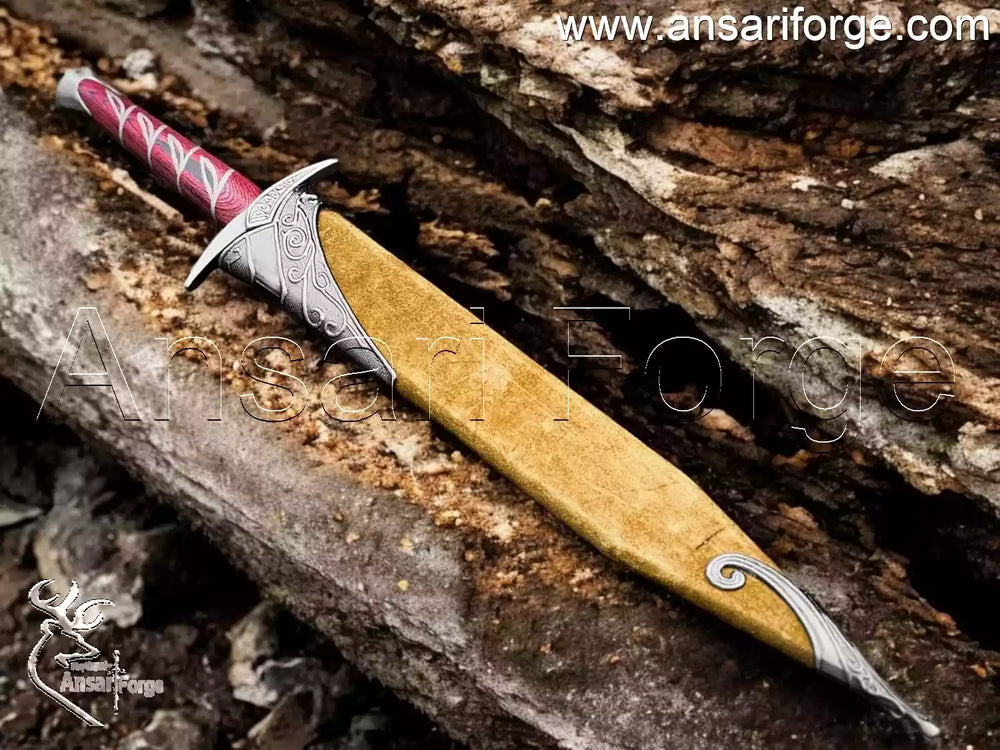 Handmade leather scabbard for Sting Sword Replica.