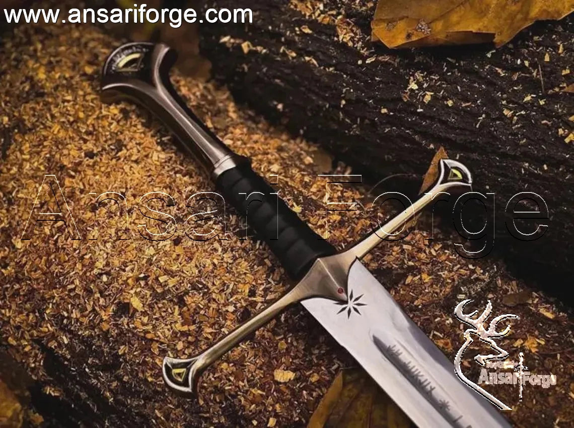 Premium medieval Anduril sword – fantasy replica blade for collectors.