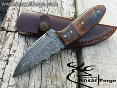 Handmade Damascus Skinner knife
