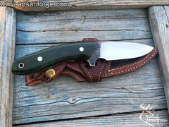 Forged high carbon steel hunting knife - Black Friday