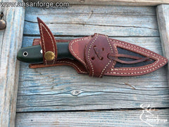 Forged high carbon steel hunting knife - Black Friday