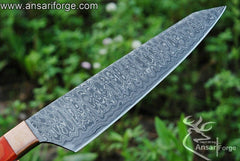 Damascus steel chef knife - Black Friday Offer