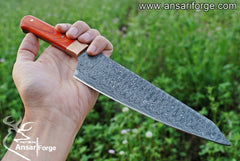 Damascus steel chef knife - Black Friday Offer