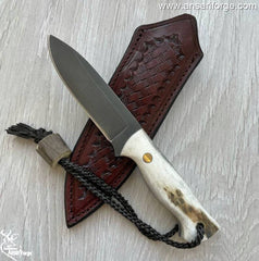 Custom Handmade High Carbon 1075 Steel Bush Craft / EDC Knife