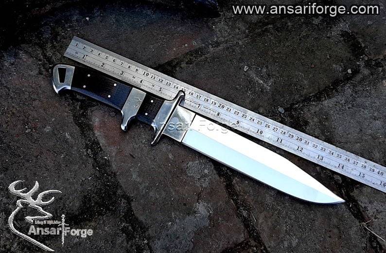 Custom made D2 steel sub hilt loveless knife