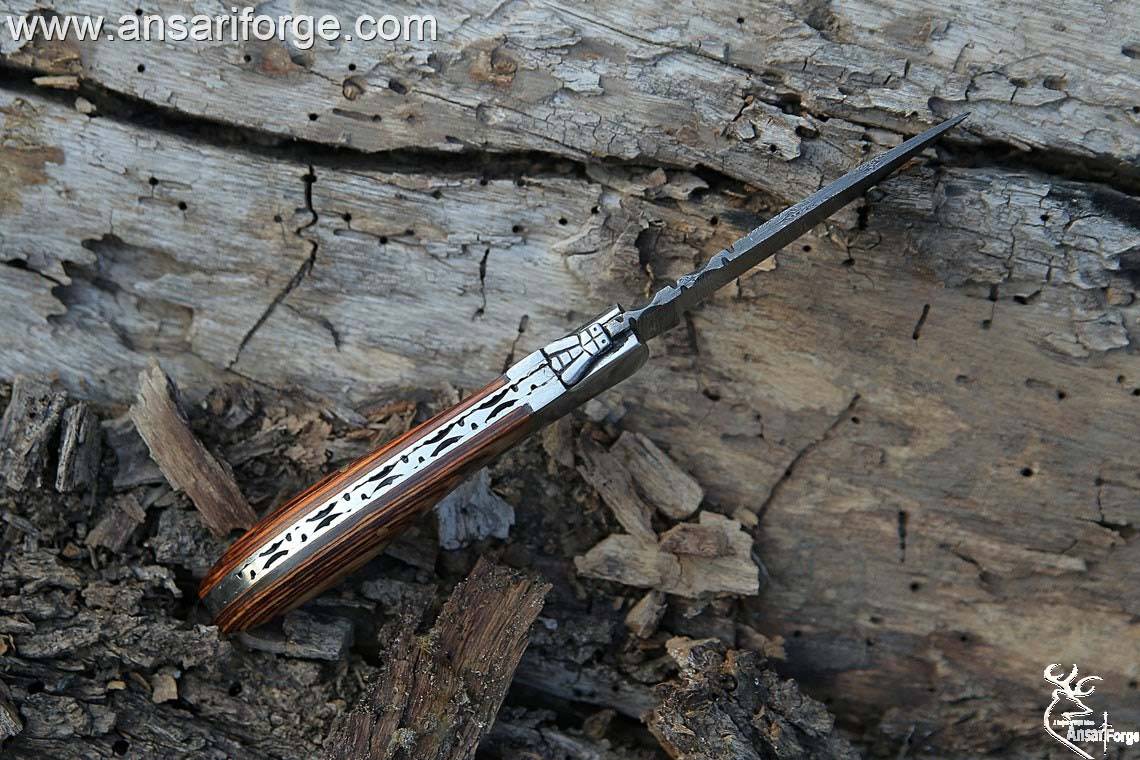 Damascus Pocket Knife \ Black Friday Sale