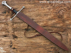 Custom Handmade Damascus Steel Sword | King Aragorn Sword