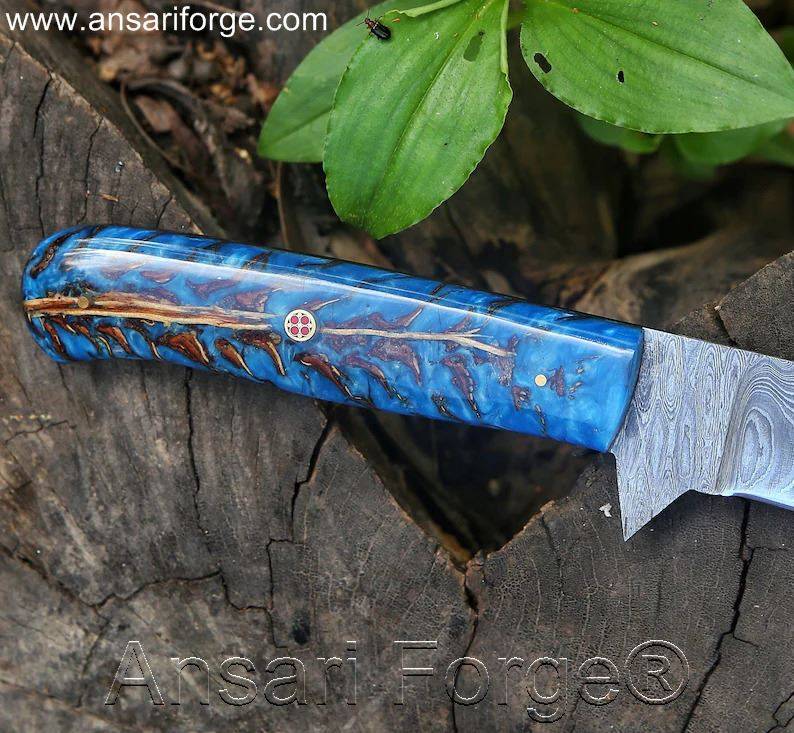 Pine cone handle Fish fillet knife