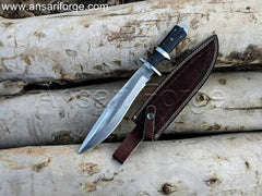 Demolition Man Knife With Leather Sheath