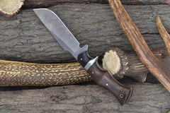 Best Damascus Knife Made Of Damascus Steel and Exotic Handle -Hunting Knife With Sheath