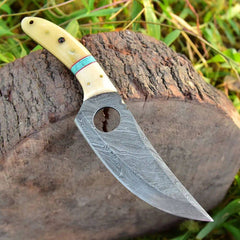 Handmade Damascus Hunting Knife