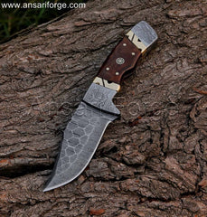 Handmade Damascus Steel Best Hunting Knife