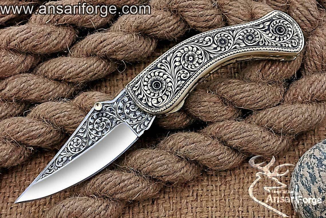 Engraved pocket knife -New year sale