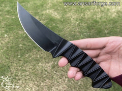 Forged 5160 steel integral hunting knife - New year sale