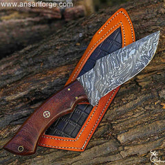 Damascus Hunting Knife