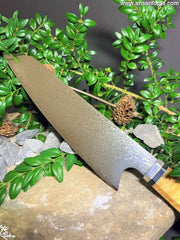 Professional Damascus Chefs Knife, 366-layer Handmade 8" Damascus Chef Knife, Japanese super Steel kitchen knives with sheath