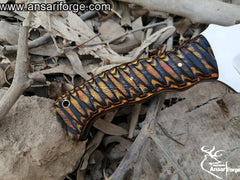 420J2 tool steel tracker knife