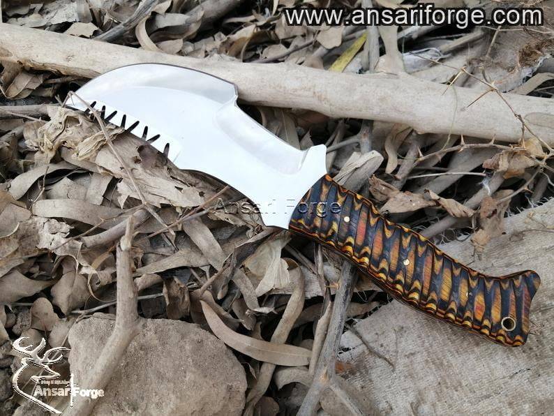 420J2 tool steel tracker knife