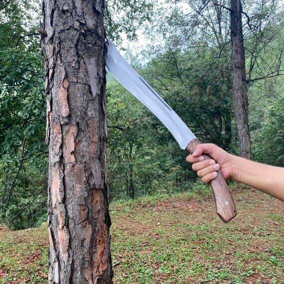 Handmade 20 Inches Tactical Machete Hand forged Gurkha Blade Full tang machete
