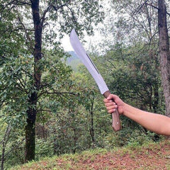 Handmade 20 Inches Tactical Machete Hand forged Gurkha Blade Full tang machete
