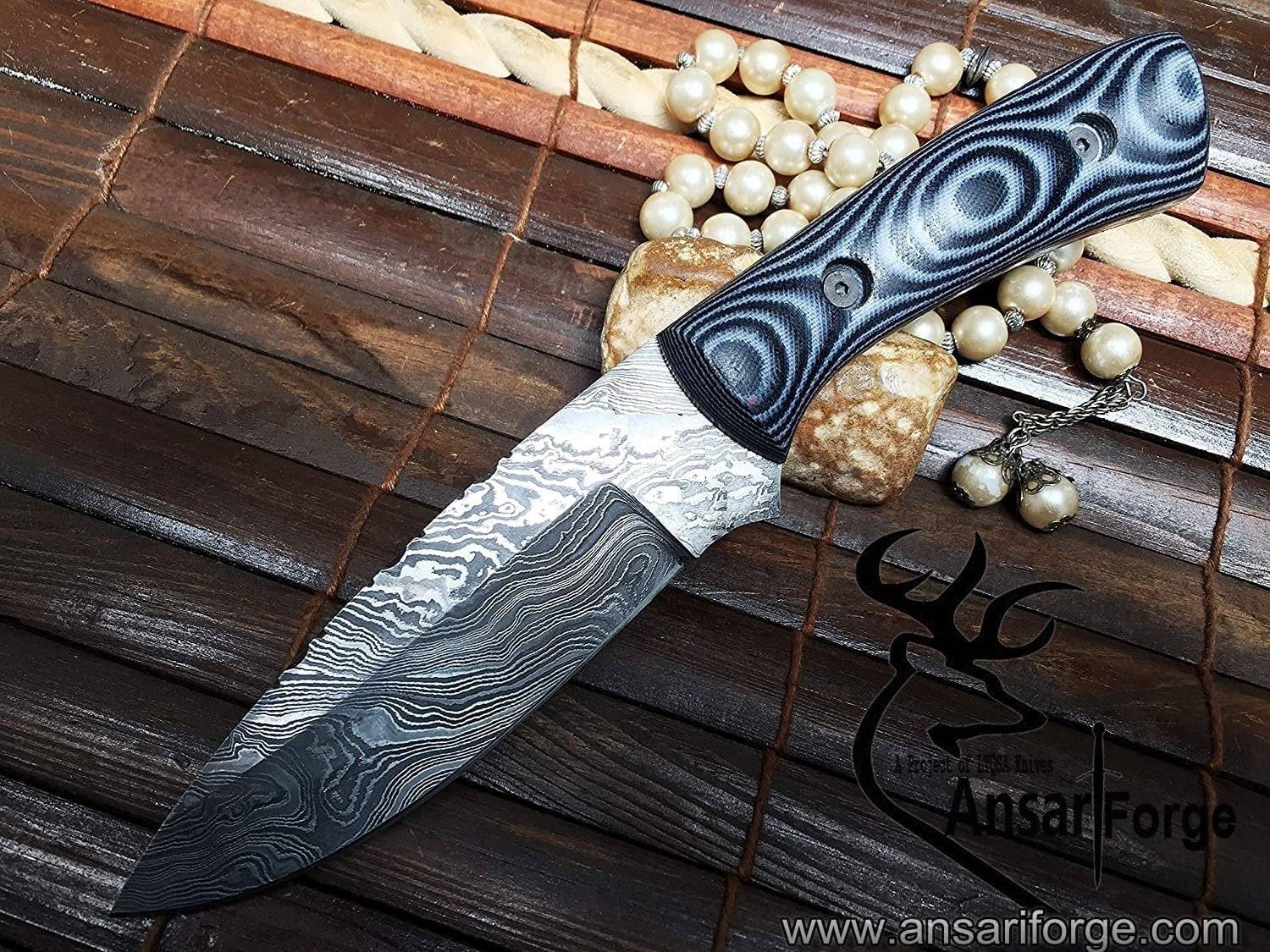 Damascus steel handmade Hunting Knife