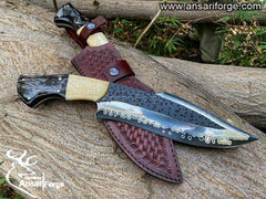 San mai Bowie knife