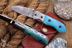 Bone handle folding knife - Black Friday offer