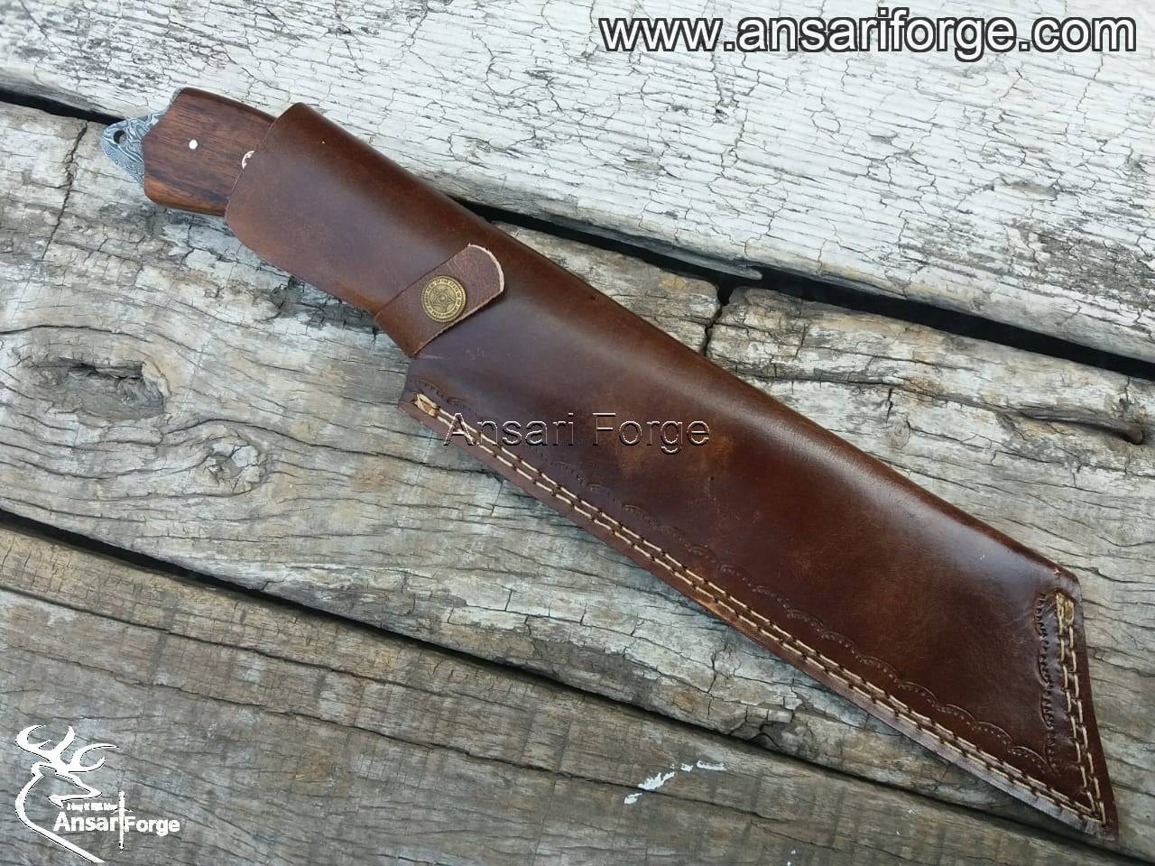 Damascus Steel Jungle Knife