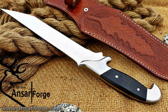 D2 tool steel handmade Tanto hunter