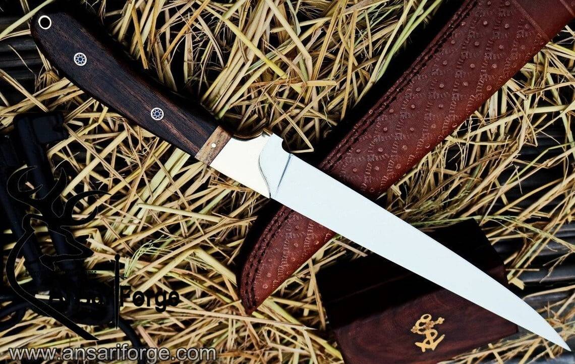 D2 tool steel handmade fillet knife/ boning knife