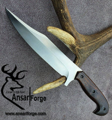 D2 tool steel handmade hunting knife Bowie