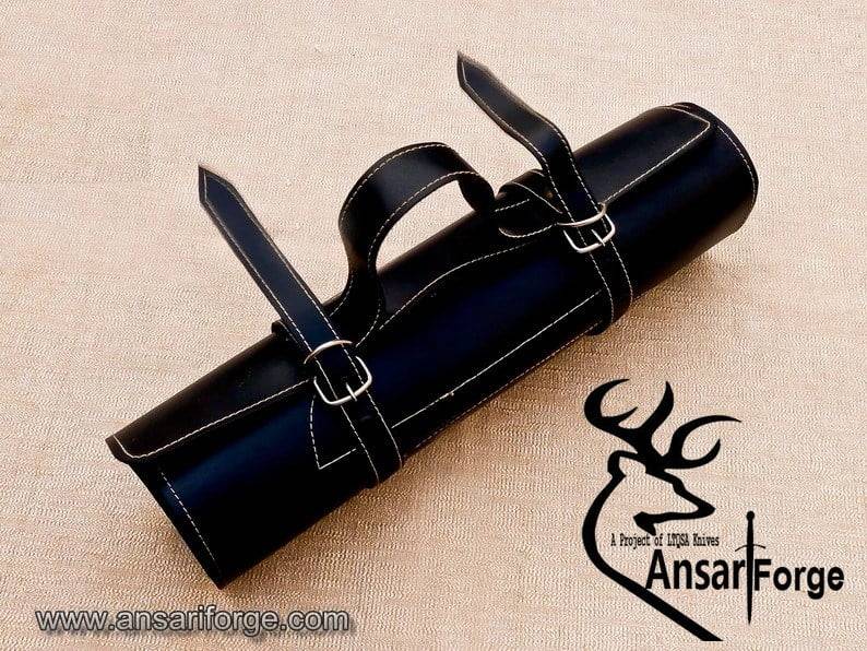 High carbon rail road handmade chef knife set