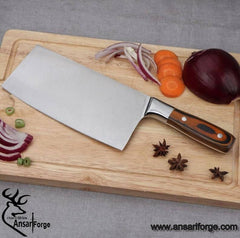 Stainless steel kitchen cleaver slicer meat cleaver