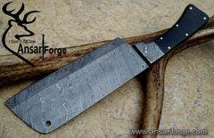 Custom handmade Damascus steel Beautiful Chopper Kitchen cleaver