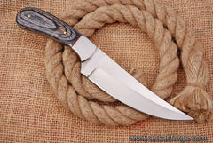 420 J2 tool steel handmade hunting knife Skinner with free leather cover