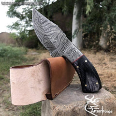 Damascus steel Skinner Skinning knife