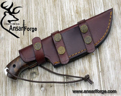 D2 tool steel handmade hunting knife skinner