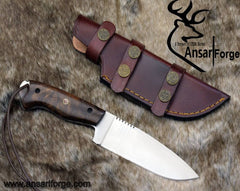D2 tool steel handmade hunting knife skinner