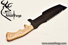 Custom handmade High carbon steel Tracker knife