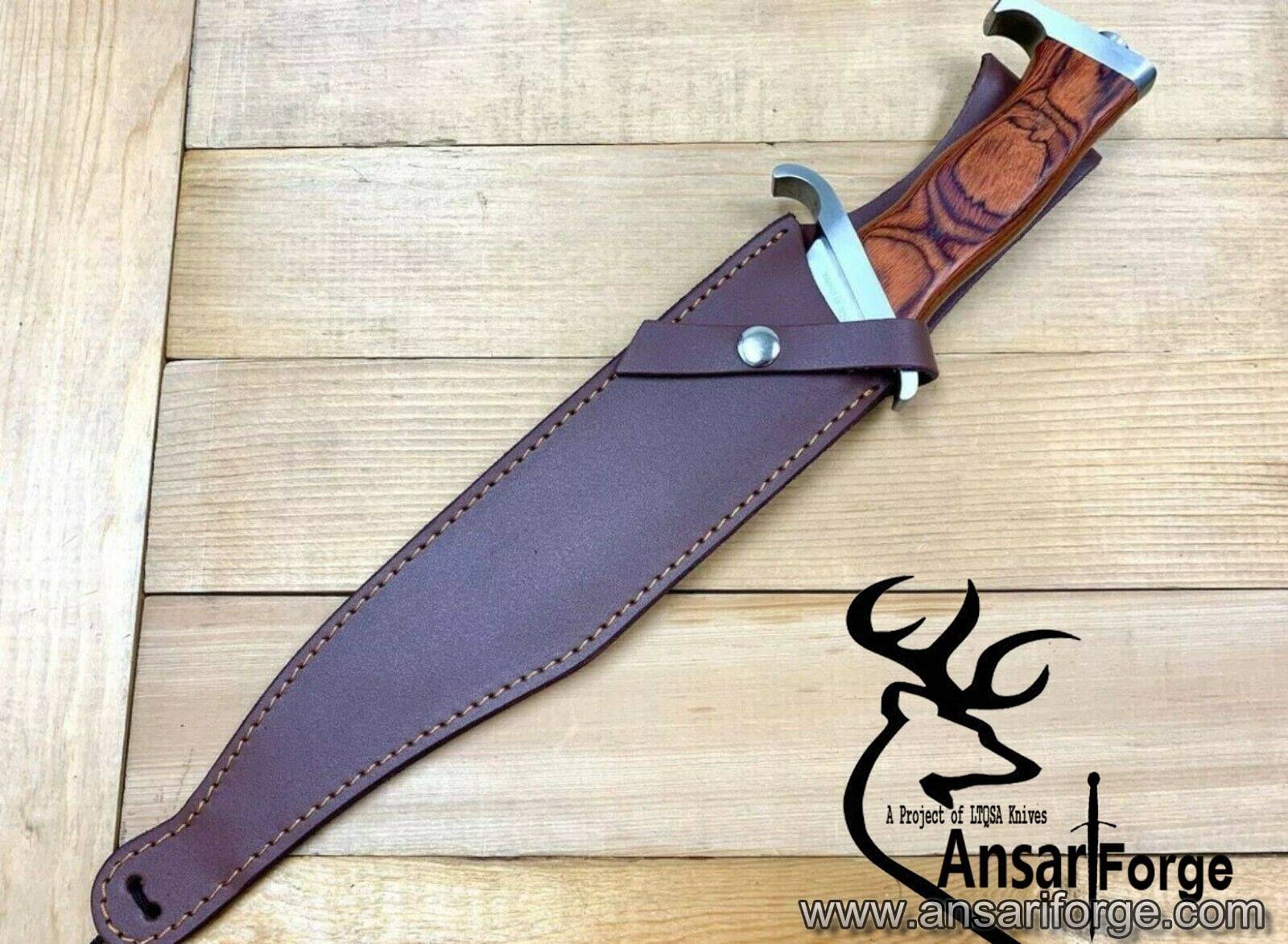 Rambo III D2 handmade hunting Bowie knife