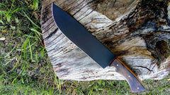 Carbon steel hunting knife Black coated hunting knife