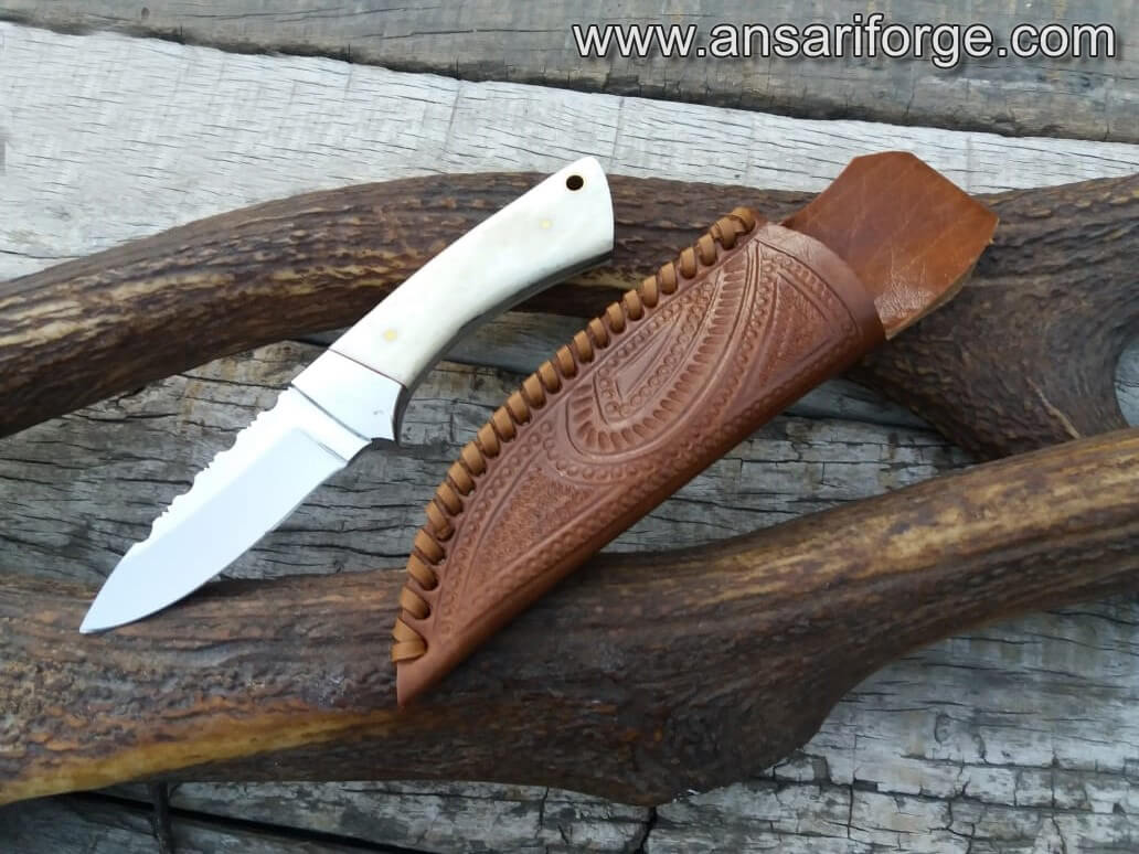 Best Damascus Knife 2020 Ansari Forge   Best Hunting Knife 2020 By Ansari Forge 