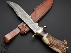 Apple Valley Forge - Custom 9 Integral Feather Damascus Chef Knife w/ -  New West KnifeWorks